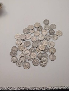 Lot Of 50 90% Silver Dimes