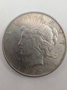 1922 United States Peace Dollar