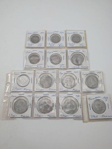 German And French World Coins, Lot Of 13