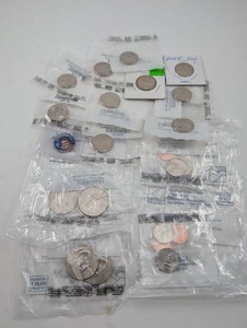 Assorted U.S. Coins With 2007 Proof And 1940-D