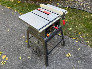 Table Saw - Craftsman Adjustable Fence With Stand