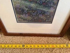 Framed Artworks - Brian T. Keller & Village Scenes - 3-Piece Mixed Lot