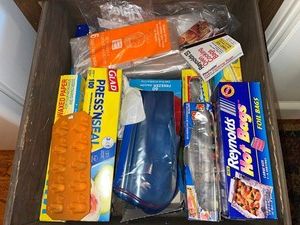Food Storage & Wrapping Supplies Mixed Lot - Reynolds, Glad & More