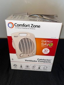 Compact Heater Fan - Comfort Zone C235E 3-Setting