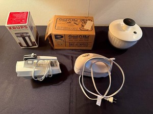 Kitchen Appliance Mixed Lot - Krups, Rival & Chefmate Grinders & Mixers