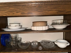 Dinnerware & Glassware - Portmeirion, Denby & Crate & Barrel Mixed Lot