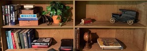 Bookshelf Decor & Vintage Books Mixed Lot