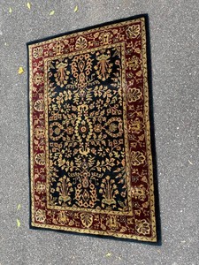 Wool Area Rug - SpinX Masterpiece Seaside Navy 23005