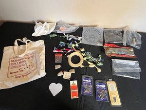 Sewing & Quilting Supplies - DMC, Grabbit, Husqvarna Mixed Lot