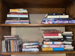 Books, Dvds & Music Mixed Lot - Novels & Entertainment - contents unverified