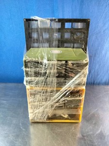 3 small parts and hardware storage cabinets