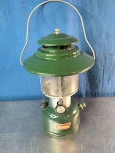 Vintage Coleman Model 228 Big Hat double-mantle liquid fuel lantern