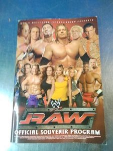 A vintage 20042005 WWE Raw  SmackDown Official Souvenir Program