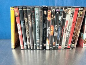A collection of pre-owned DVD movies