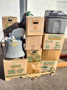 Pallet lot of sale leftovers