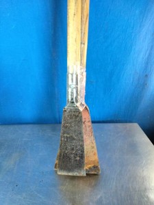 Root cutter, mutt scraper, Ice pick, or welded heavy-duty garden hoescrapper