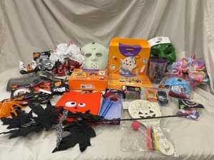 Halloween Decor, Craft Kits & Costume Accessories Mixed Lot