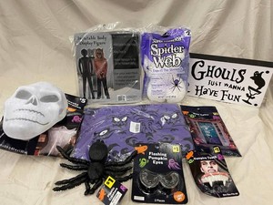 Halloween Decor & Party Accessories - 10-Piece Mixed Lot