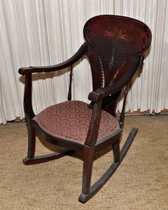Antique Wooden Rocking Chair