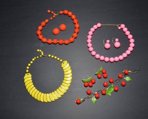 Colorful Vintage Costume Jewelry