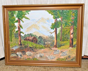 Original Hand-Painted Artwork  - 27.5 x 21.5