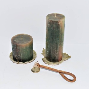 Signed Watson Pottery Candle Holders