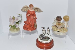 Decorative Music Boxes  Set of Four