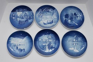 Vintage Bing & Grndahl Danish Christmas Plates  19691974