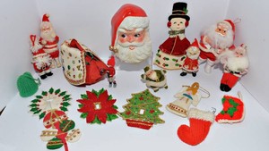 Vintage & Handmade Christmas Decorations