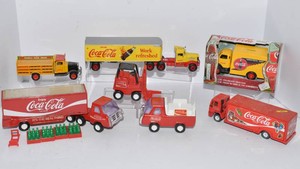 Vintage Coca-Cola Collectible Toy Vehicles