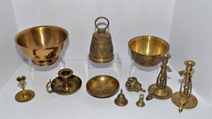 Vintage Brass & Brass-Tone Decorative Items