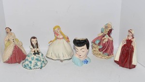 Vintage Figurines  Set of Six