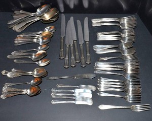 Vintage Silverplate Flatware  Assorted Patterns