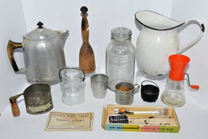 Vintage Baking & Kitchen Utensils