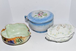 Vintage Decorative Bowls & Servingware  Three Pieces