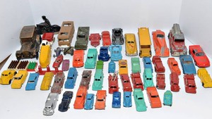 Large Collection of Vintage Toy Cars & Vehicles