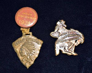 Vintage University of Minnesota Homecoming Pins  1928 & 1931