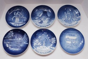 Bing & Grndahl Danish Collector Plates  Set of Six