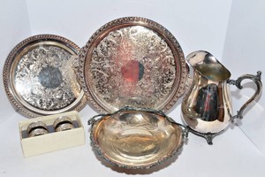 Vintage Silverplate Servingware & Decorative Pieces