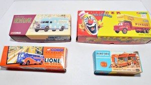 Boxed Corgi Die-Cast Vehicles  Circus Trucks, Bus & More