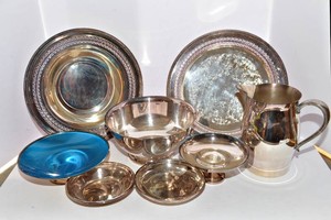 Vintage Silverplate & Silver-Tone Servingware Collection