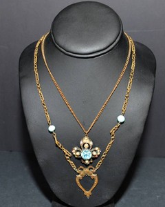 Antique & Vintage Decorative Necklaces  Set of Two