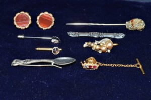 Vintage Lapel Pins & Cufflinks Collection