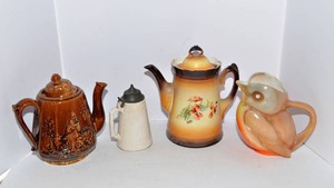 Antique & Vintage Decorative Pitchers  Set of Four