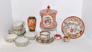 Vintage Asian-Style Servingware & Decorative Ceramics