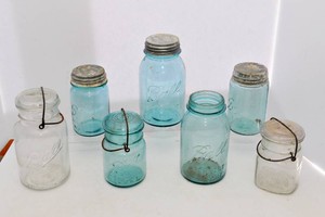 Vintage & Antique Ball Mason Jars  Assorted Collection