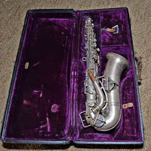 Vintage Alto Saxophone with Carrying Case
