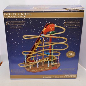 Mr. Christmas Gold Label Worlds Fair Grand Roller Coaster