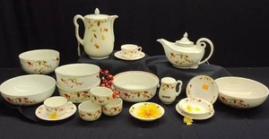 HALLS SUPERIOR QUALITY DINNERWARE MARY DUNBAR COLLECTION JEWEL VINTAGE KITCHENWARE