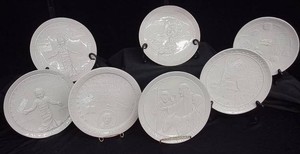 RARE COLLECTIBLE FRANKOMA PLATES